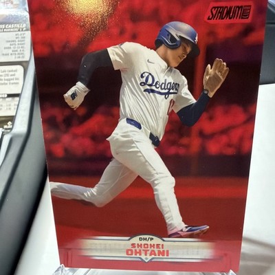 2025 Stadium Club Red #58 Shohei Ohtani DODGERS