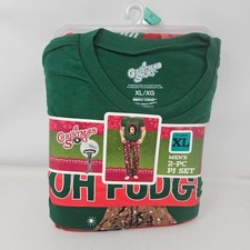A Christmas Story 2-Piece Oh Fudge Men's Tee Sleep Pants Set NWT