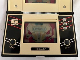 Vintage 1983 Nintendo Game & Watch Multi Screen Pinball (PB-59) Handheld Console