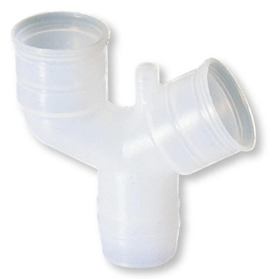 KLIMA-B2B 2-Wege Y-Verbinder für Kondensatschlauch Ø 16/18mm, z.B. b. Klimaanlagen Heizung