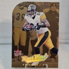 2005 Fleer Ultra - Hines Ward #10 Gold Medallion Die Cut / EX Dinged Corner