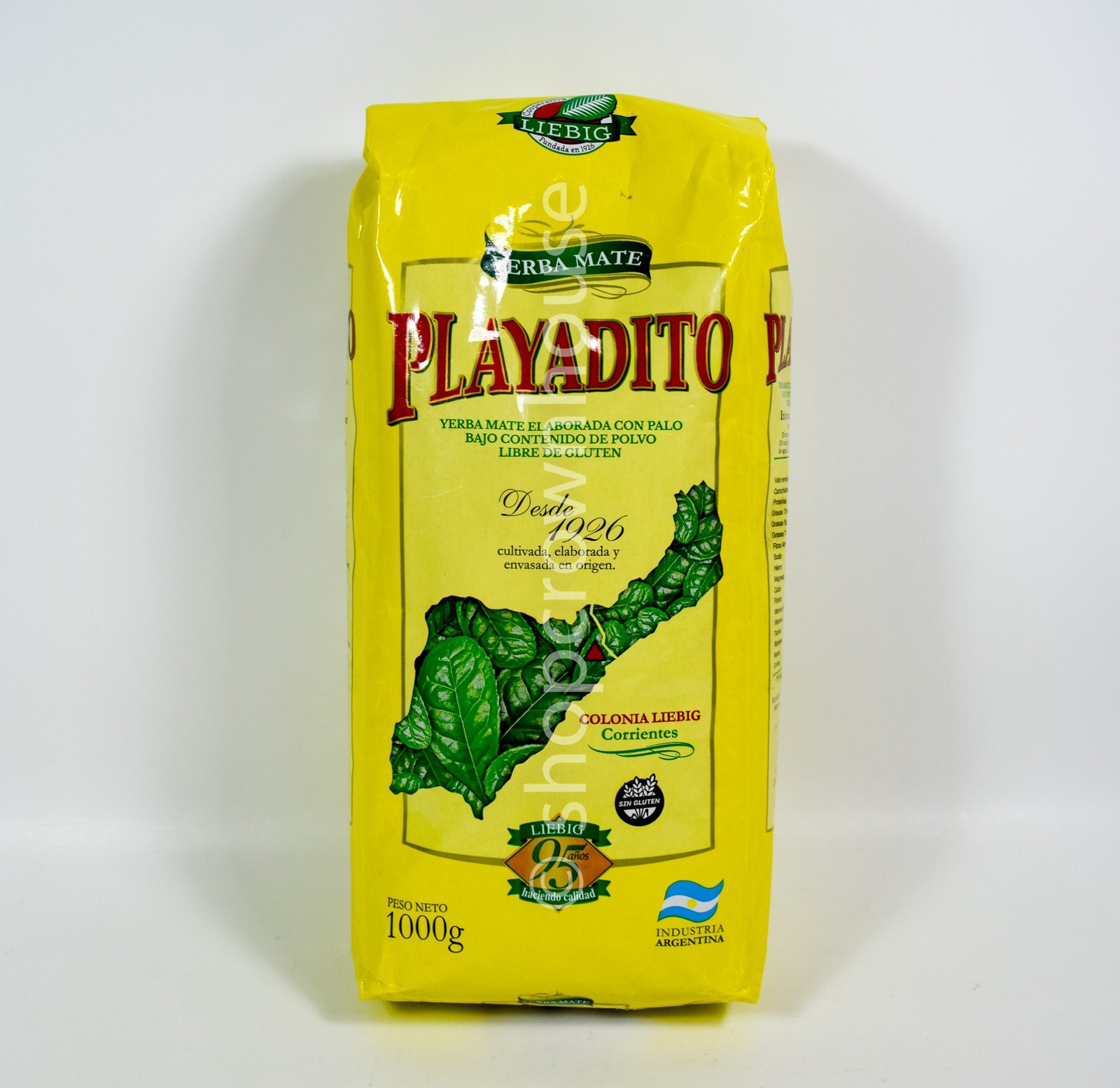 1 Yerba Mate Playadito 1kg Argentine Yerba with Stems 10/30/2026