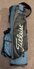 Titleist Players 4 Plus Stand 4-Way Carry Blue / Black Golf Bag