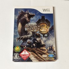Monster Hunter 3 (Nintendo Wii, 2009) - Japanese Version for sale