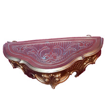 ANTIQUE/VINTAGE STYLE 'ROCOCO STYLE GOLD GILT WALL SHELF'