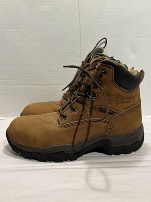 Chippewa Graeme Bay Apache Composite Toe Brown Work Boot Size 6.5 XW