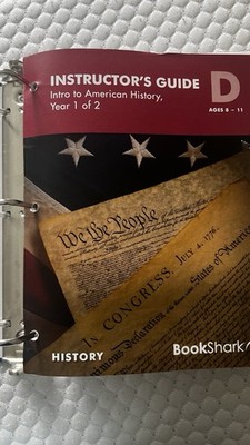 Bookshark Level D History Instructors s Guide and Maps. No binder  