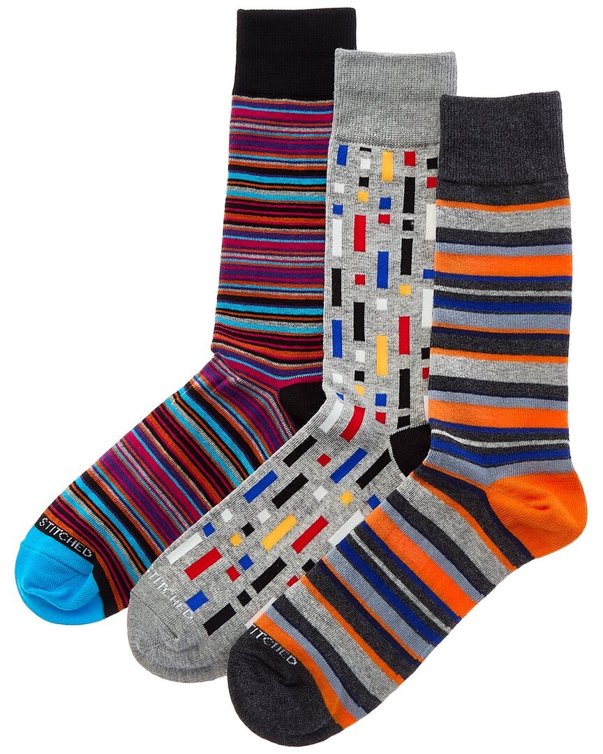 Непрост сшитые носки 3Pk Мужские Ats 4890₽