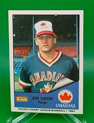 1984 Cramer Pacific Coast League - Bob Gibson #40 (RC)
