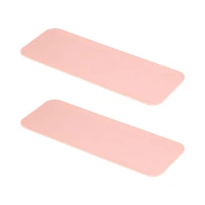 2Pcs 14x5 Inch Felt Base Shaper Bag Bottom Shaper Pad Pink