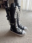 YRU RAWR XD - BLACK/WHITE LACE UP SHOES - Women’s Size 7 — photo 7
