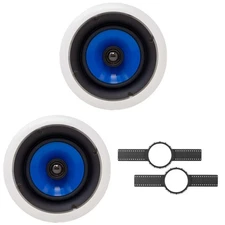 2 Legrand HT5650 5000 Series 6.5" In-Ceiling Speaker (Sold Individually) + IN...