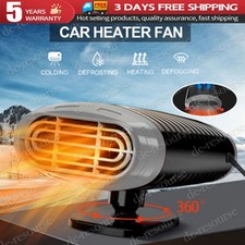 1500W Portable Heater Heating Cooling Fan Defroster Demister for Car Truck 12V