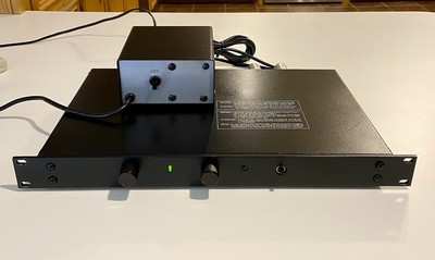 Custom Hybrid Tube/Solid-State Reference Amplifier w/ External PSU  Studio Grade