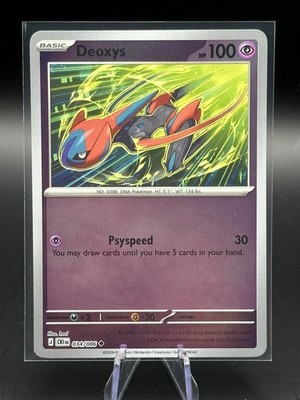 Deoxys - 034/086  - Reverse Holo - Pokemon TCG - ME04: Chaos Rising (CRI)