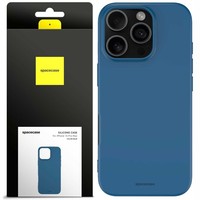 Spacecase SilikonhüLle FüR Iphone 16 Pro Max Blau Schutz