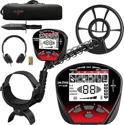 Metal Detector for Adults, Professional Metal Detectors Waterproof with 10'' IP68