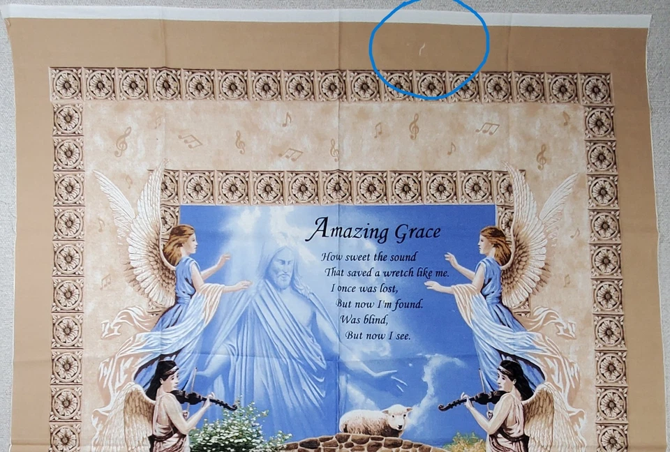 "Amazing Grace" #1009 Cotton Quilting Fabric Panel 34"x47" ©Springs Living - Image 3 of 4