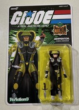 NEW 2025 GI JOE Super7 Reaction Python Patrol SERPENTOR Cobra Emperor Target