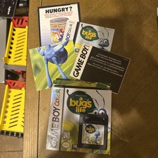 A Bug's Life (Nintendo Game Boy Color, 1998) Complete CIB Authentic Tested