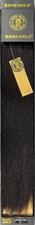 Sensual Indian Remi Gold 100 Human Hair Extensions 22" Straight 1B Off-Black