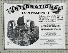 International Harvester Farm Machinery - 1936 Press Cutting 509