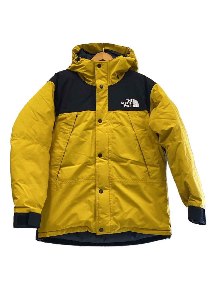 THE NORTH FACE DOWN JACKET MOUNTAIN L GORE-TEX Yellow Used | eBay