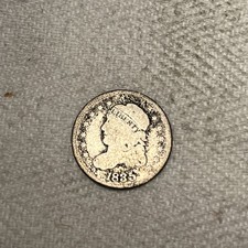 1835 Bust Silver Half Dime VG Uncertified #900