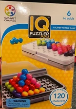 SmartGames IQ Puzzler Pro With 120 Challenges Compact 3D Puzzle Board Game