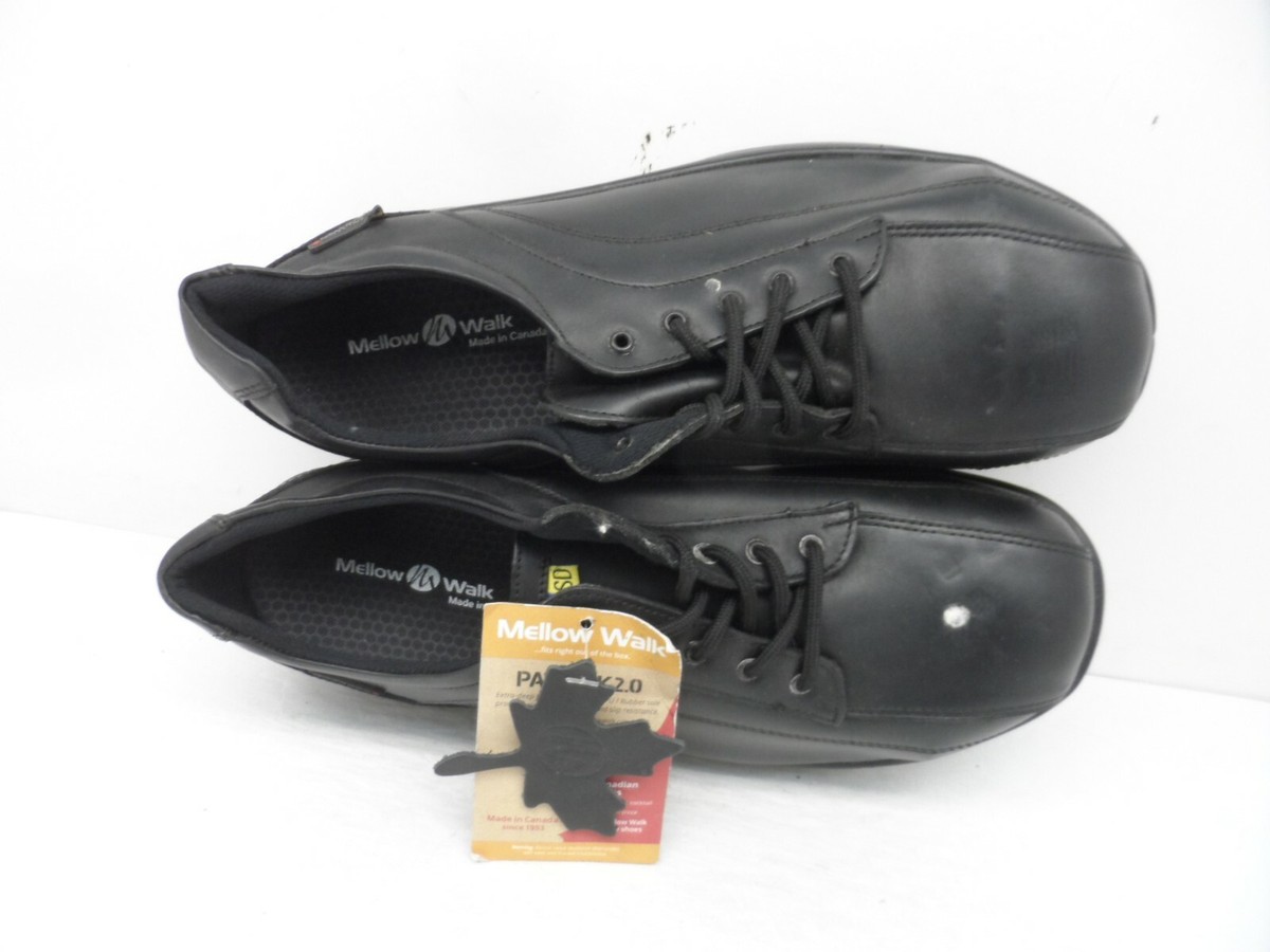 MELLOW WALK PATRICK STEEL TOE DRESS SHOES - BLACK MELLOW WALK PATRICK STEEL TOE DRESS SHOES -... | Depop main image 3