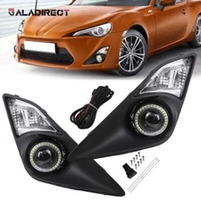 2PCS Fit 2012-2016 Toyota GT86 Scion FR-S LED Fog Lights Lamps w/Wiring Set