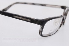 Closeout New Giorgio Armani Eyeglass Frames 527 PQS Grey Stripe 52mm w/o Case