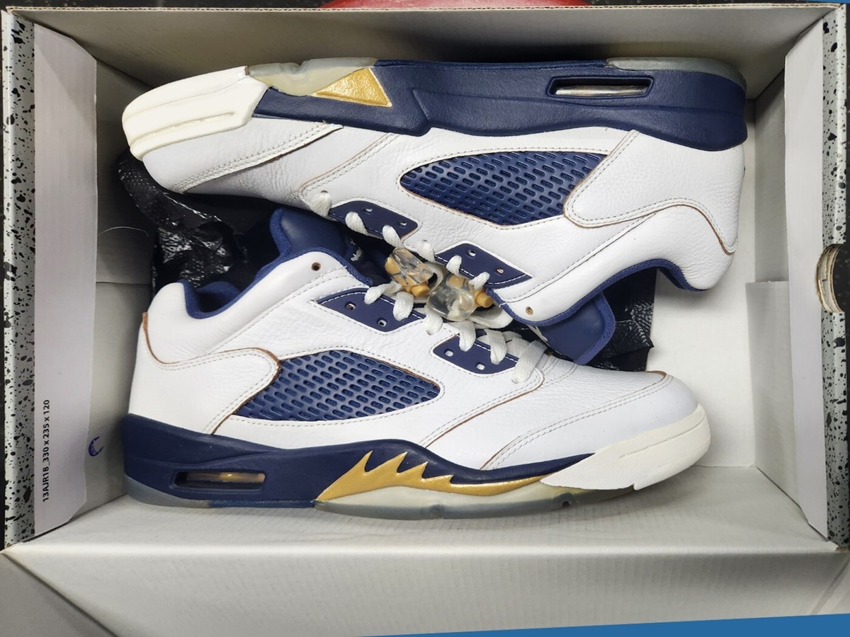 Nike Air Jordan 5 Retro Men’s Size 9.5 Low Dunk From Above 23 Basketball Shoes Size 9 - Air Jordan 5 Retro Low Dunk From Above for sale  main image 2