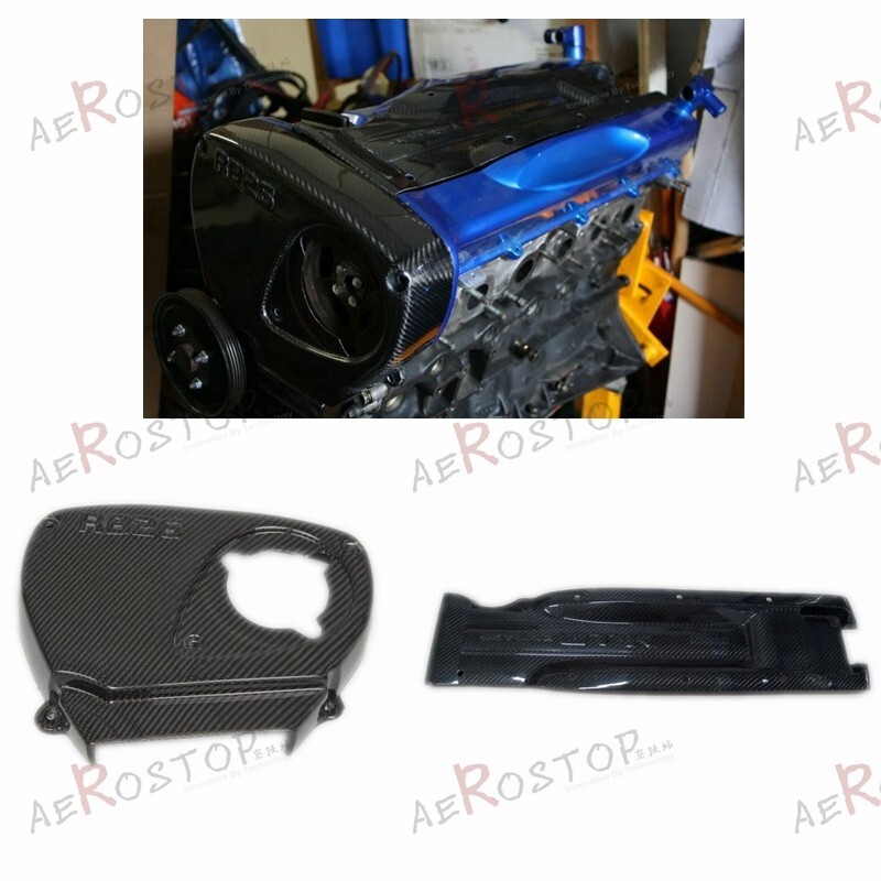 CARBON FIBER RB26 DETT PLUG COVER AND CAM COVER FOR R32 R33 R34