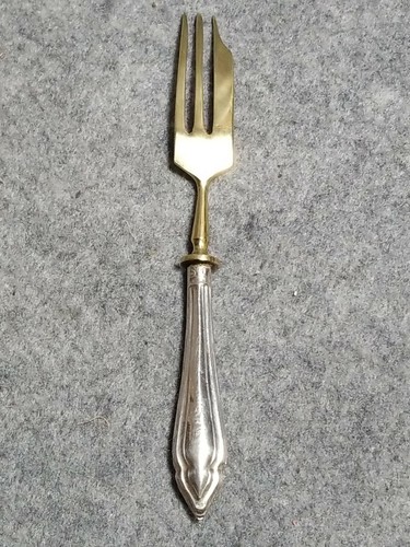 Vintage Sterling Silver Fork, 6" long - Picture 4 of 5
