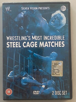DVD WWE WRESTLING'S UNGLAUBLICHSTE STEEL CAGE MATCHES - 2-DVD-SET Silver Vision