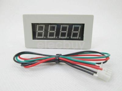 New 4 Digital Blue LED Tachometer RPM Speed Meter 5-9999RPM 8-15VDC