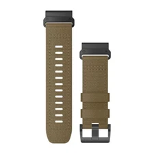 Garmin QuickFit 26 Watch Band Tactical Coyote Tan Nylon 010-13010-11