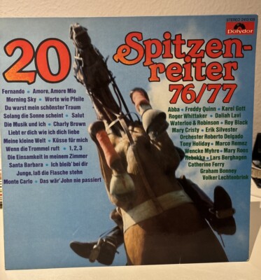 LP Various - 20 Spitzenreiter 76/77 - Polydor  Schallplatte - 2413 109