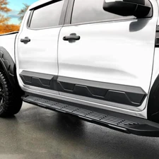 4 PCS Side Body Cladding Door Protectors Trim for Ford Ranger 2012-2022 T6 T7 T8