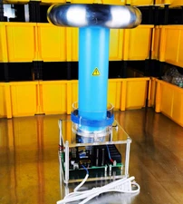 30CM Arc Tesla coil Music Solid State Tesla Coil DRSSTC  Square base