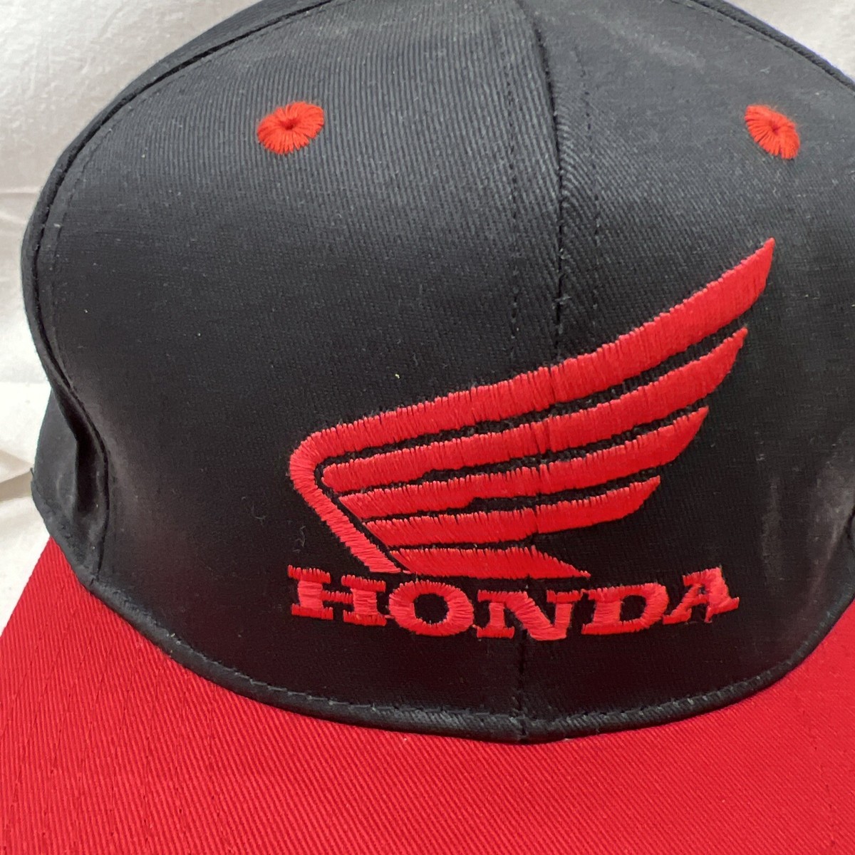 trucker hat baseball Cap Vintage Snapback Honda Red Hot Wing