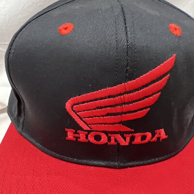 trucker hat baseball Cap Vintage Snapback Honda Red Hot Wing