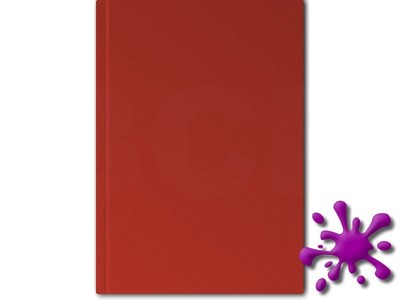 Hahnemühle Skizzenbuch D&S  A4 HF 140g/m², 80 Blatt, rot