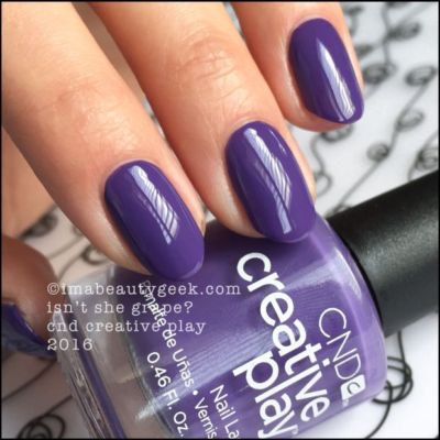 CND Creative Play Nagellack Lack in Isn't She Grape? - 13,6ml *3 FÜR 2*