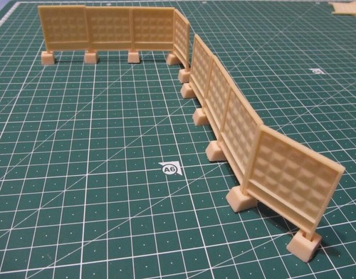 Metallic Details MDR7201 Scale model kit 1:72 Russian concrete fence PO-2 Resin - Picture 23 of 24