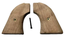 Premium Grips Customs Heritage Rough Rider Unfinished Walnut Grips #