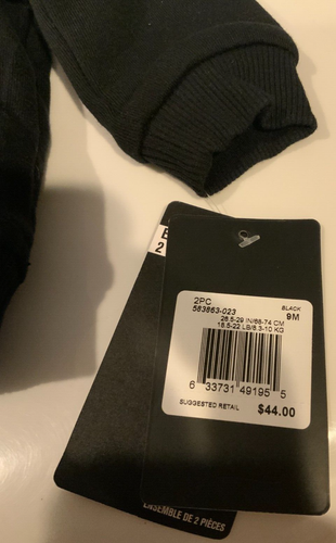 Hurley Boys' Pullover Sweater, Style# 583863-023, Size 9M, Color Black - Picture 2 of 6