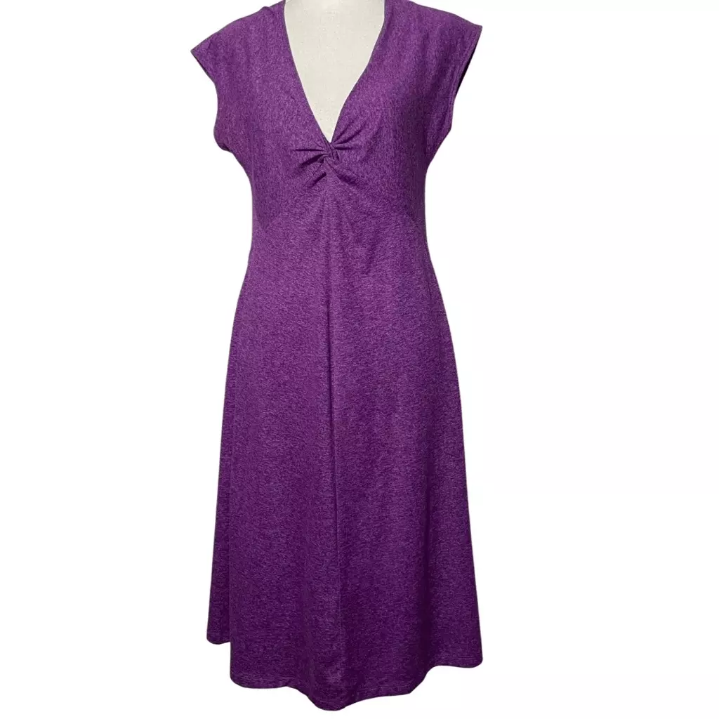 PATAGONIA Seabrook Bandha Dress purple pink heather Super soft lightweight