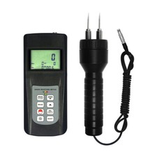 FEUCHTEMESSGERÄT GEBÄUDE BAUMATERIALIEN HOLZ EICHE PAPIER BETON F14